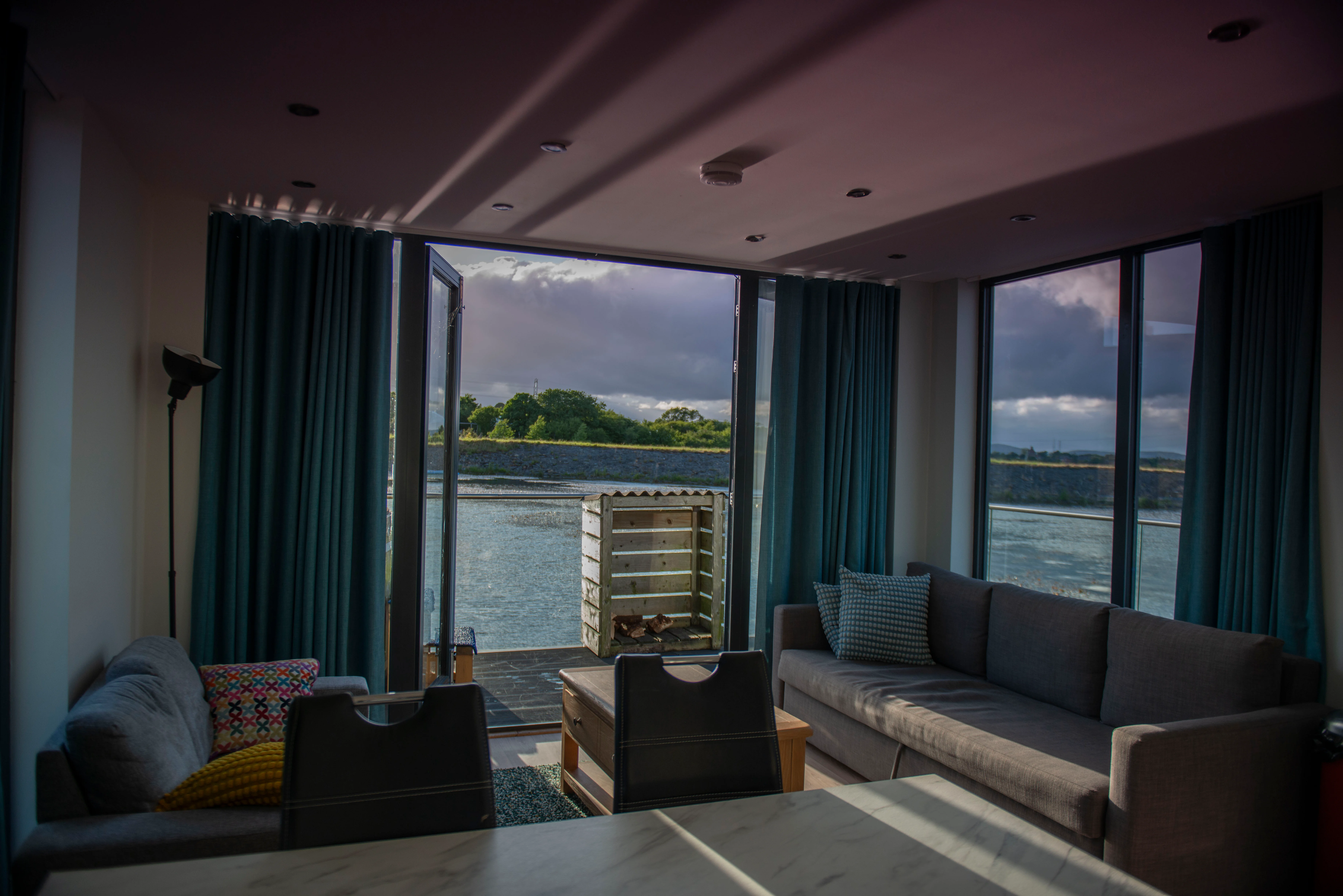 Upper Deck Sunset